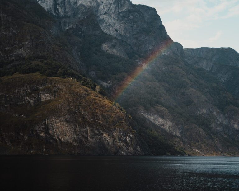 View of the fjords